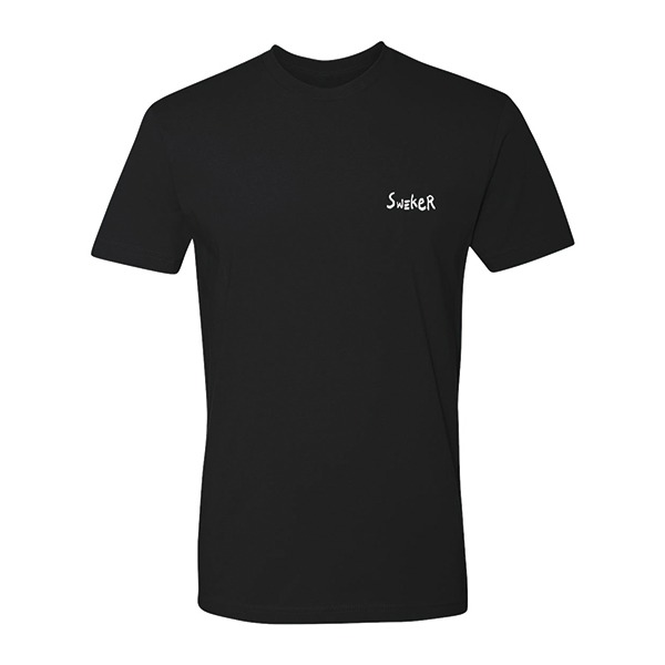 스웨커 호냥2 티셔츠 블랙 머슬핏 남녀공용